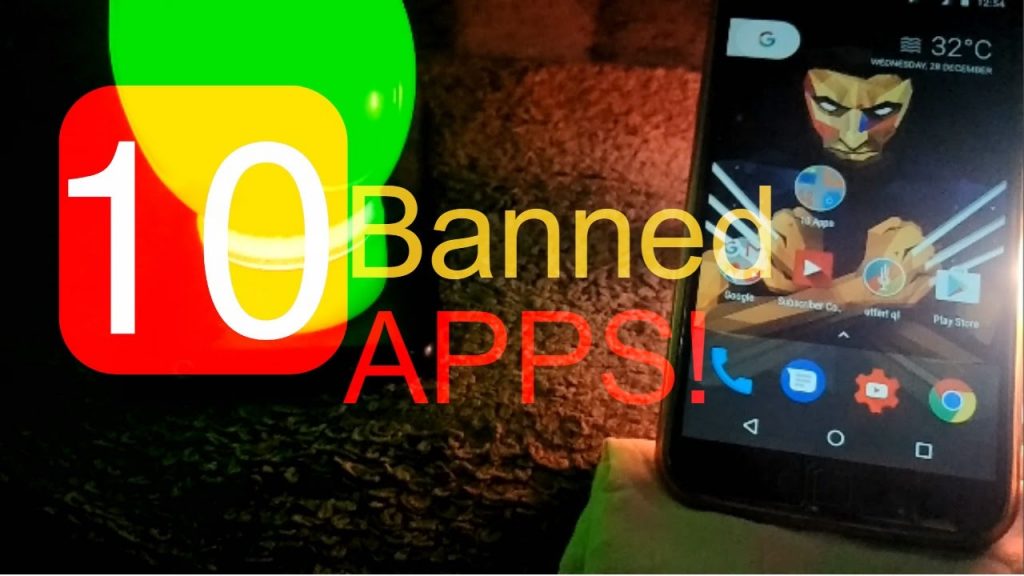 Top ten movies apps banned from play store